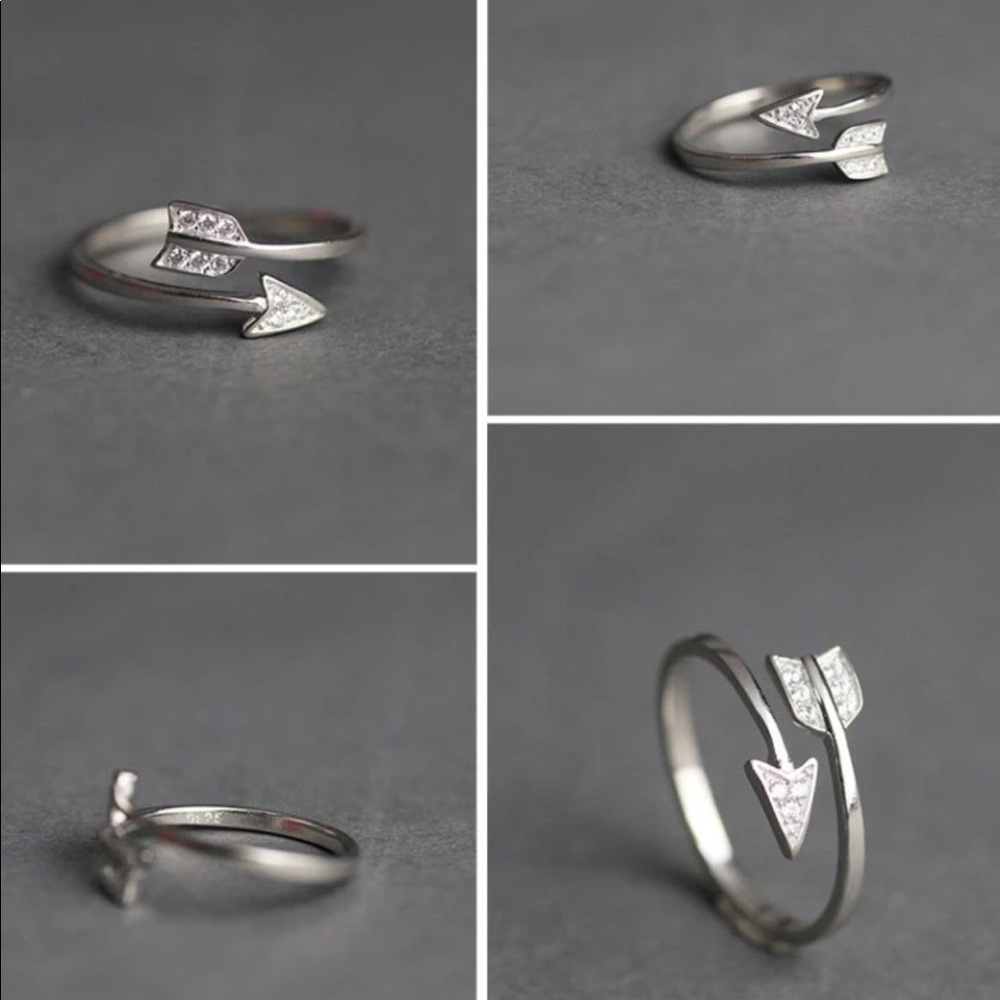 Adjustable Arrow midi Ring - Picture 4 of 6